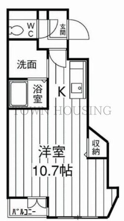 スパシエルクス五反田の物件間取画像